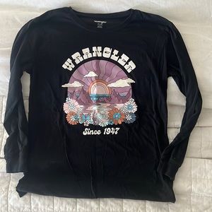 Wrangler ladies long sleeve tshirt